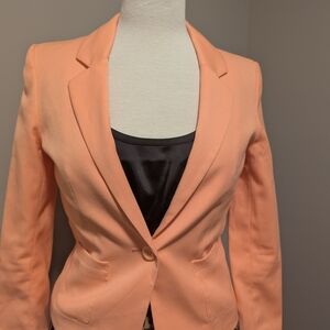 Peach Blazer Jacket